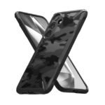 Ringke Fusion-X Camo Black Shockproof Protective for Samsung Galaxy S24 Plus