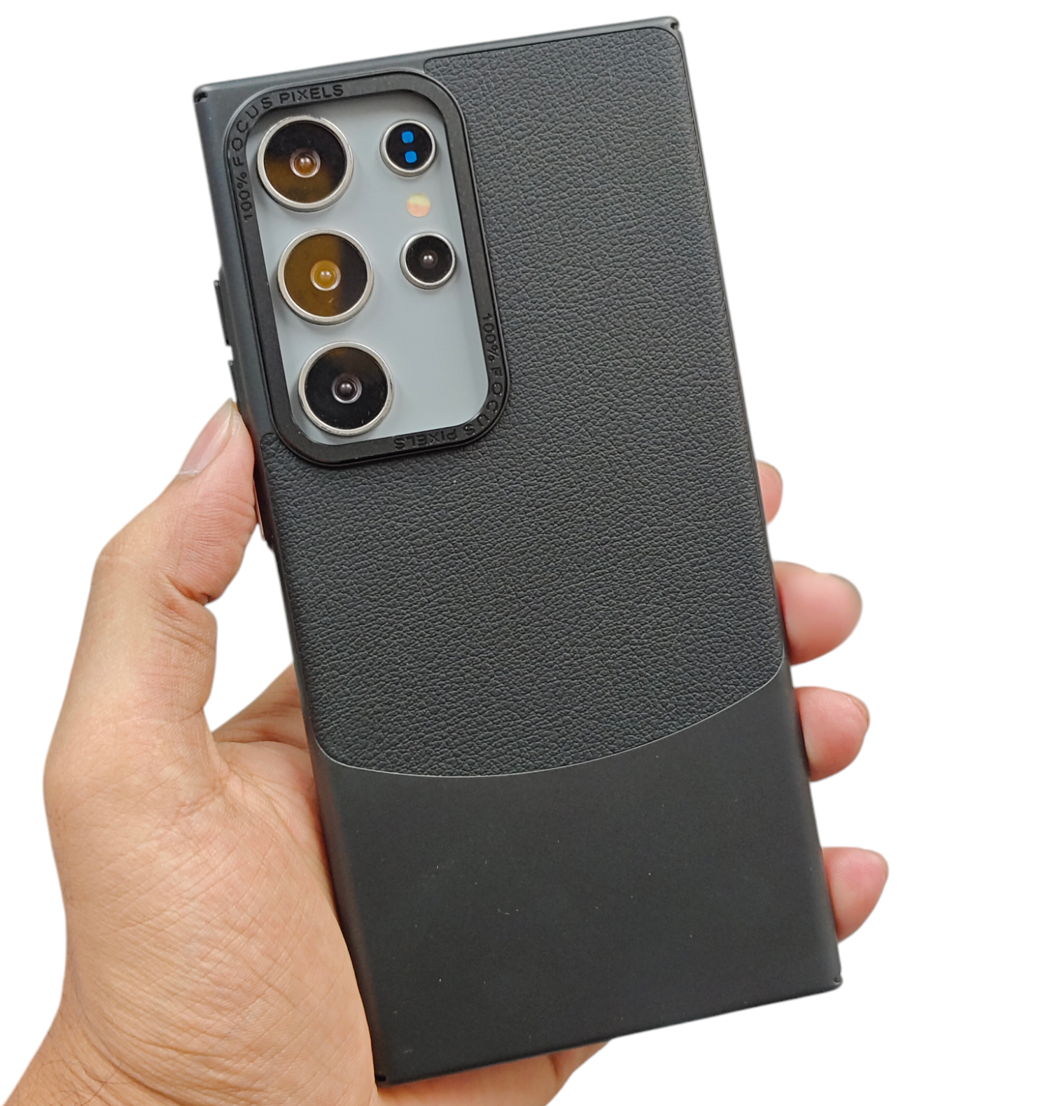 dual-shift-pu-leather-and-pc-case-for-samsung-galaxy-s22-ultra-galaxy-s23-ultra-galaxy-s24-ultra-black Dual Shift PU Leather & PC Case for Samsung Galaxy S22 Ultra / Galaxy S23 Ultra / Galaxy S24 Ultra - Image 1