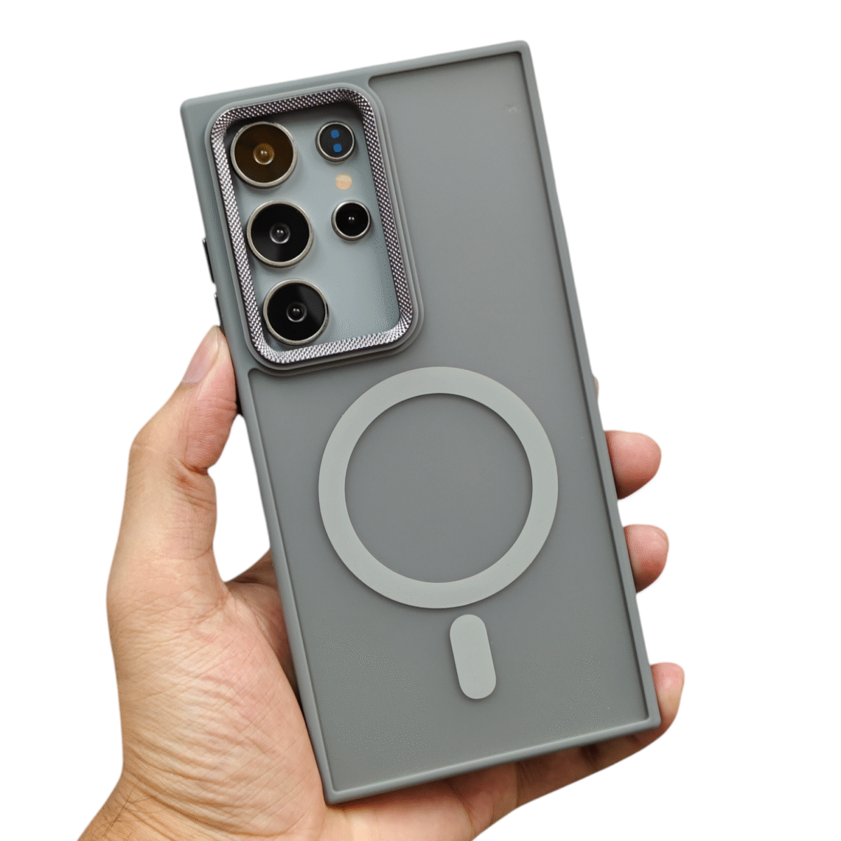 Matte MagSafe Bumper Case for Samsung Galaxy S22 Ultra / Galaxy S23 Ultra / Galaxy S24 Ultra - Image 2